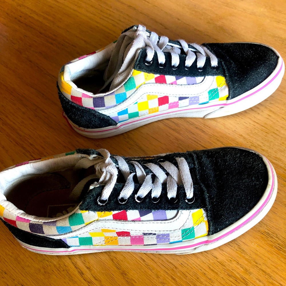Girls Vans Old Skool lace up 2.0